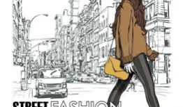 时尚女漫画,潮流穿搭与个性风采的完美演绎